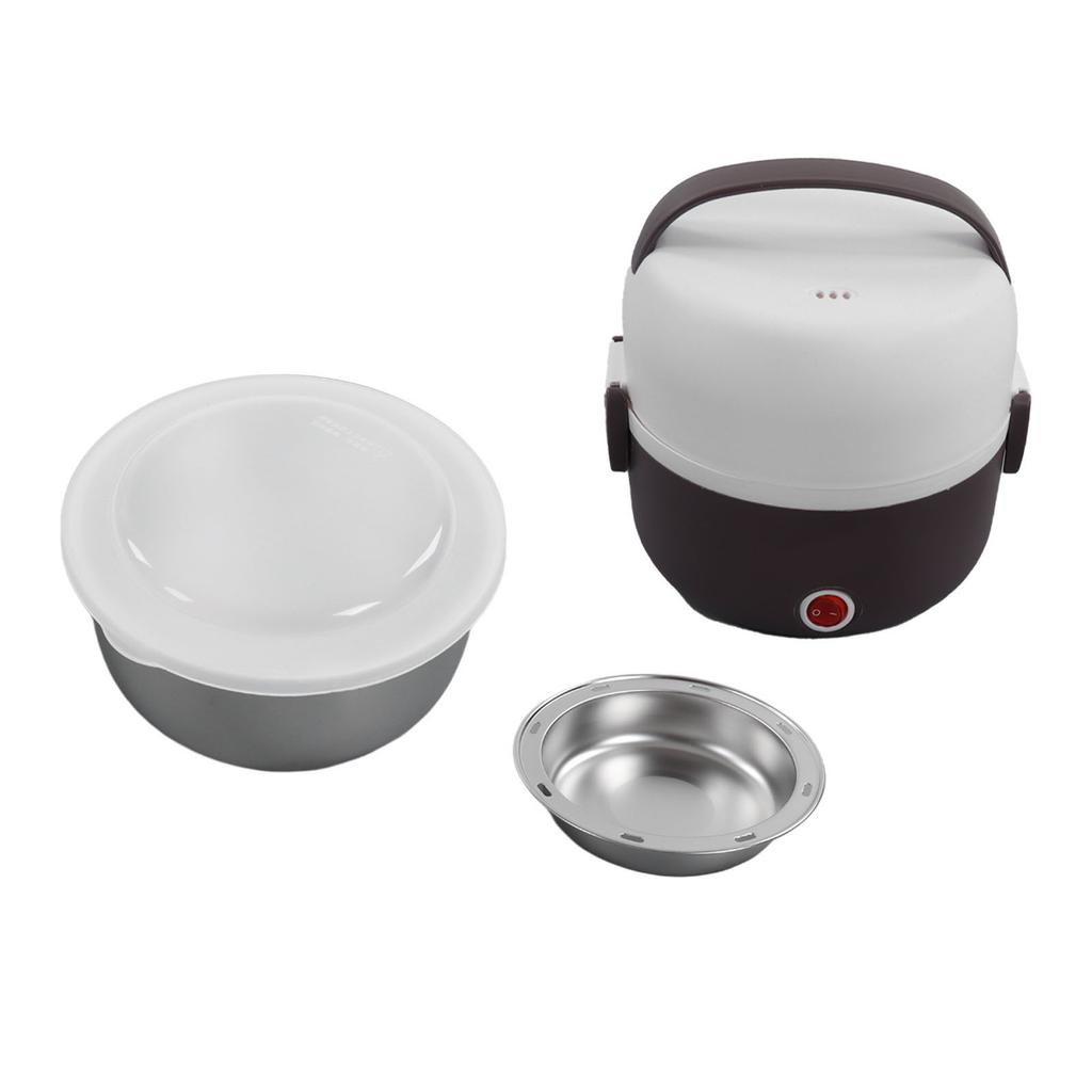 2-слойный электрический подогреваемый ланч-бокс портативный электрический подогреваемый ланч-бокс Bento подогреватель для хранения продуктов