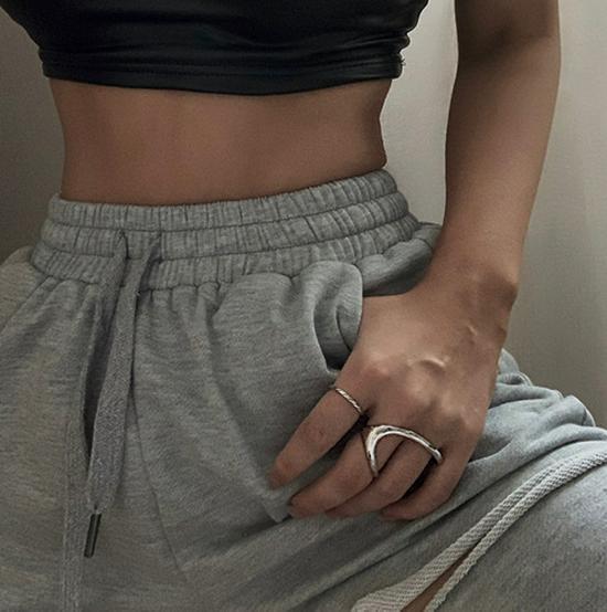 Korean-Style Open Pearl Ring: Retro, Light Luxury Design