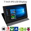 7 Inch IPS Touch Screen Monitor External Screen HDMI LCD for Raspberry Pi Orange Pi Windows PC Cortical Case Portable Monitor