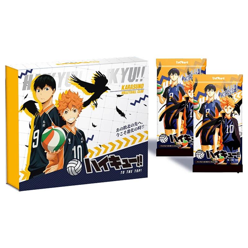 Новая Бустерная Коробка Haikyuu Карты Хюга Сёё Кагэяма Тобио Цукисима Хотару LR GMR Коллекция Карт Персонажей Аниме Игрушки Подарки