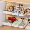 1pc/3pcs Kitchen Pull Out Cabinet Organizer, Pull Out Drawers For Cabinets, Bathroom Cabinet Organizer, Slide Out Drawers Shelves For Kitchen Pantry