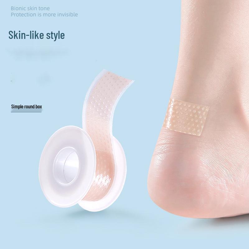 Прозрачные наклейки на пятку против трения для мужчин и женщин - Невидимые пластыри для защиты лодыжки