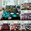 Bedding Set 3D Dragon Printing Bedclothes Duvet Cover with Pillowcases Polyester Comforter Cover King Queen Twin Home Textiles