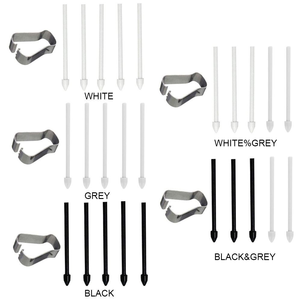 Parts with Metal Clip Accessories Touch Pen Tips Stylus Refill Tool Pen Point Replacement Nib