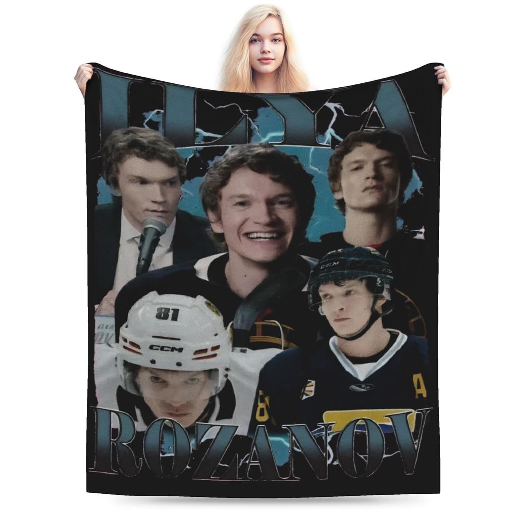 Warm Cozy Blanket Travel Office Ilya Shane Hockey Romance Heated Rivalry Throw Blanket Print  Bedspread For Home Decor