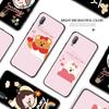 Чехол для телефона с милым мультяшным животным и милым медведем в виде девочки. Чехол для телефона.