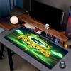 Green Bay Packers Print Mouse Pad, Anti‑Slip Desktop keyboard Mat, for PC Laptop Gaming Working Daily Use, Cool Festival Birthday Gift