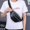 Vintage Solid Color Chest Bag for Women PU Leather Crossbody Bag Double-zipper Waist Bags Fanny Pack Casual Lady Purse