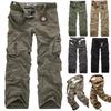 Mens Mulity Pocket Cargo Pants Male Camouflage Workout Jogger Trousers Hiking Climbing Clothes