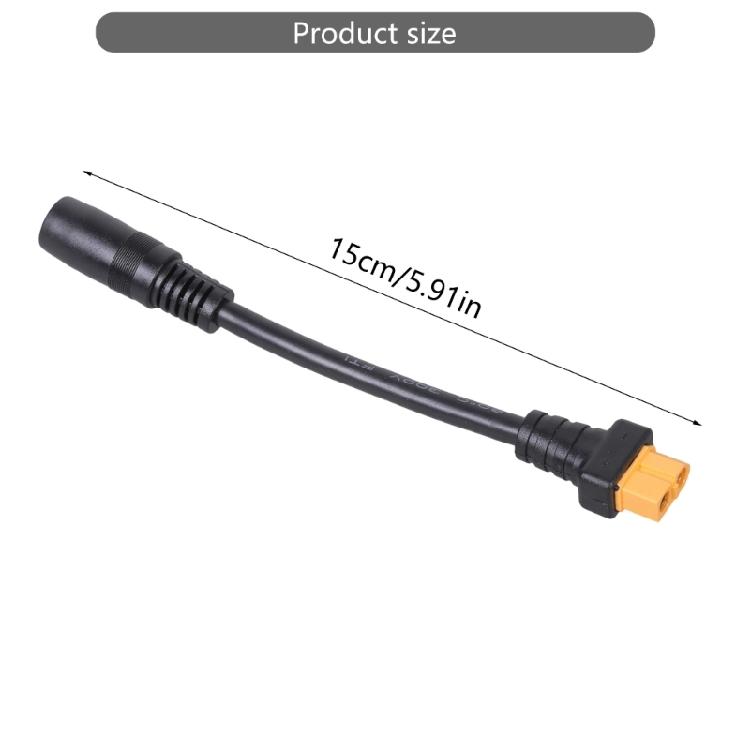 Преобразователи XT60 DC8020 Провода 14AWG 20А Передача энергии Для солнечных зарядных устройств Портативные блоки питания