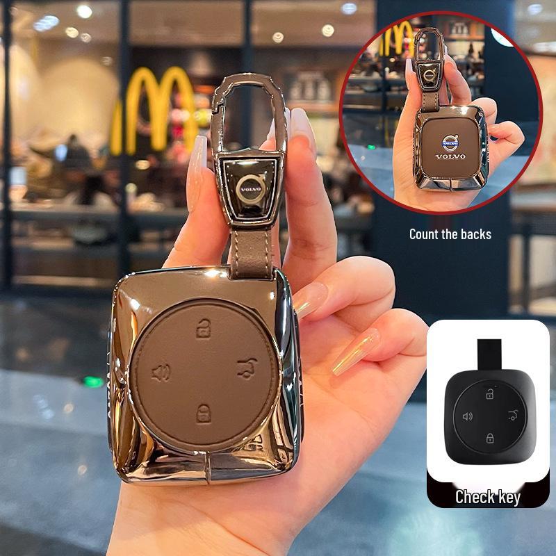 Высококачественная металлическая крышка для ключа 2026 Volvo XC70/ES90/EX90