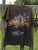 Футболка Megadeth с одинарной строчкой Унисекс футболка