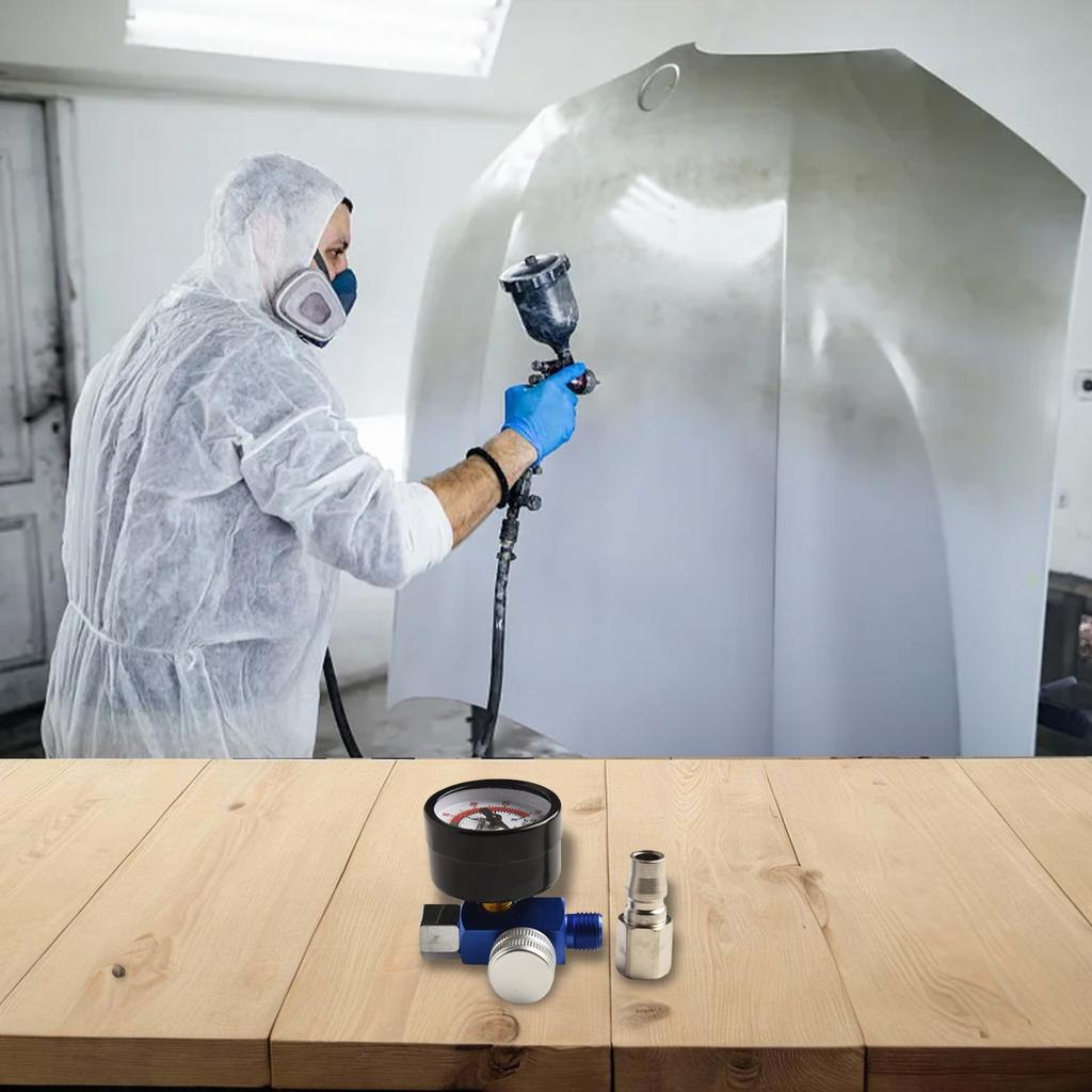 Регулятор давления Манометр Масло-водоотделитель Фильтр Пневматические инструменты Медный сердечник D E