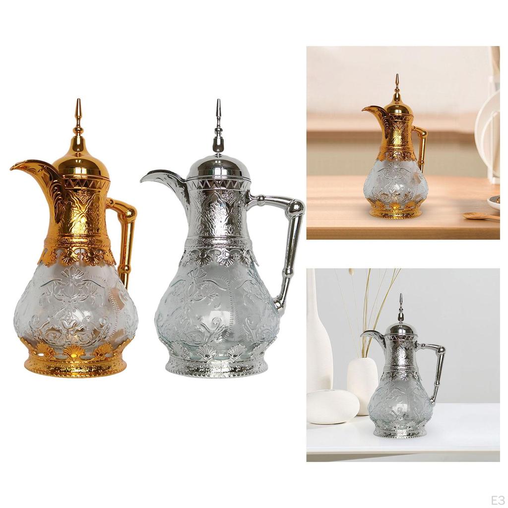 1,6 л кофейник в арабском стиле, чайник для сока, чая, термокувшин, универсальный изолированный графин для