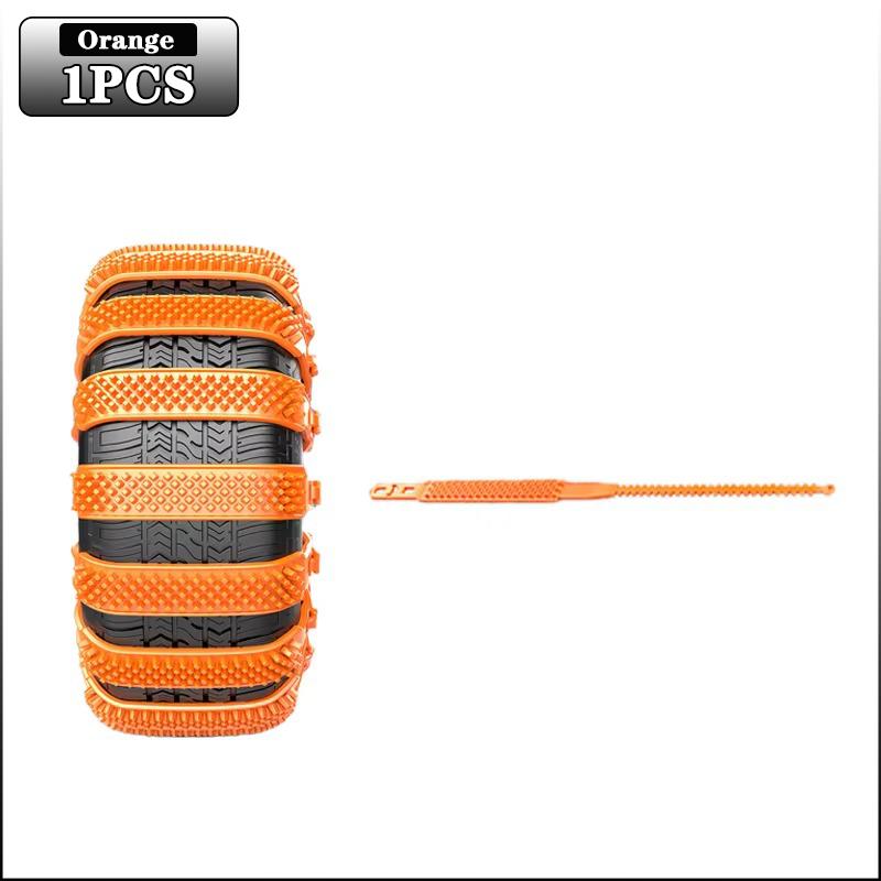 Xiaomi 1-12PCS Universal Rubber Tire Chains Heavy Duty Traction Aid for Car SUV Minivan Snow Ice Mud Sand Off Road Winter Emergency