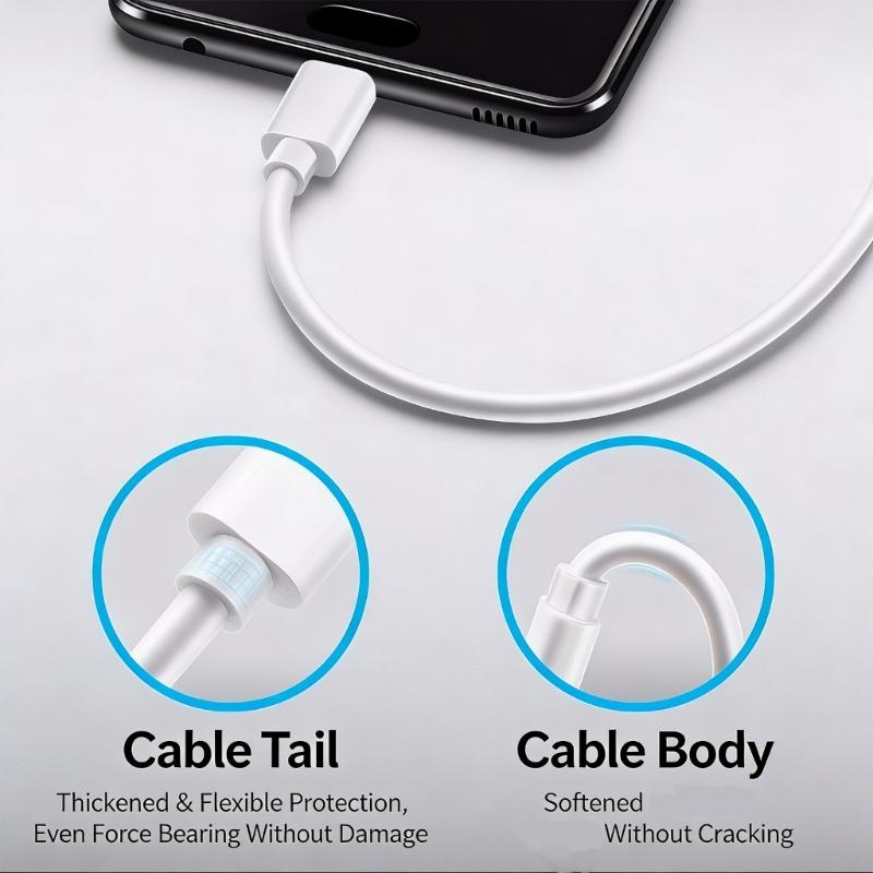 Кабель-удлинитель для зарядки с разъемами MicroUSB и Type-C для оборудования для мониторинга и мобильных телефонов