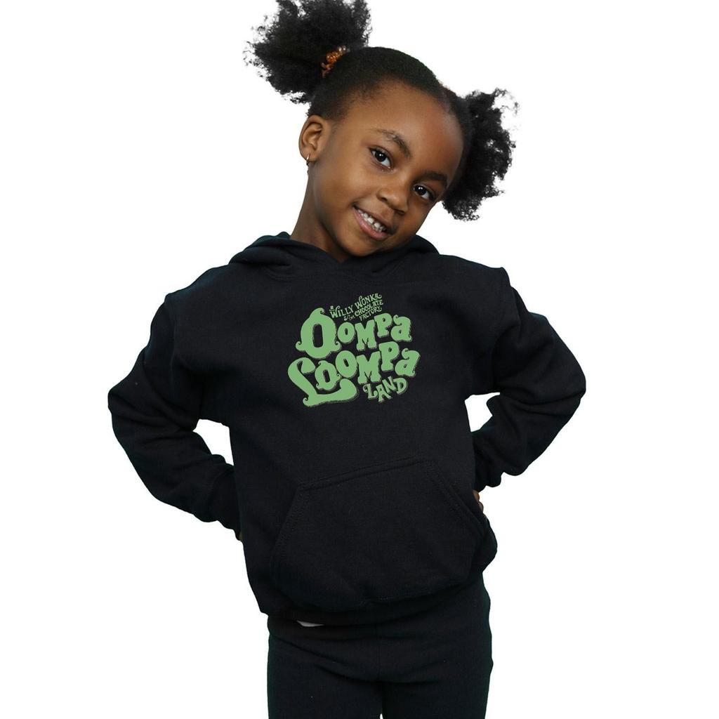 Willy Wonka And The Chocolate Factory Girls Oompa Loompa Land Hoodie