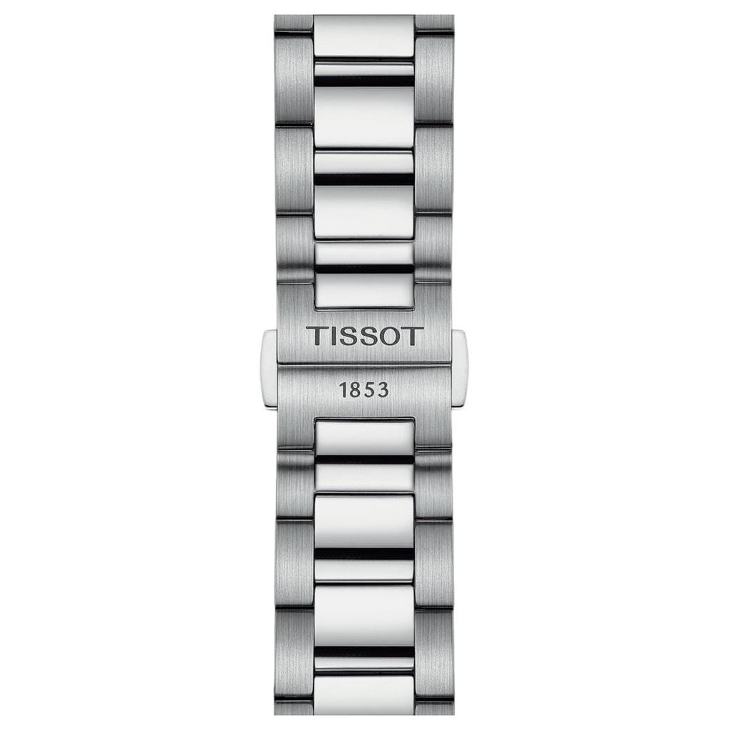 Tissot PR 100 Мужские кварцевые часы Часы 40 мм Синий циферблат Корпус из нержавеющей стали Стальной ремешок T1504171104100