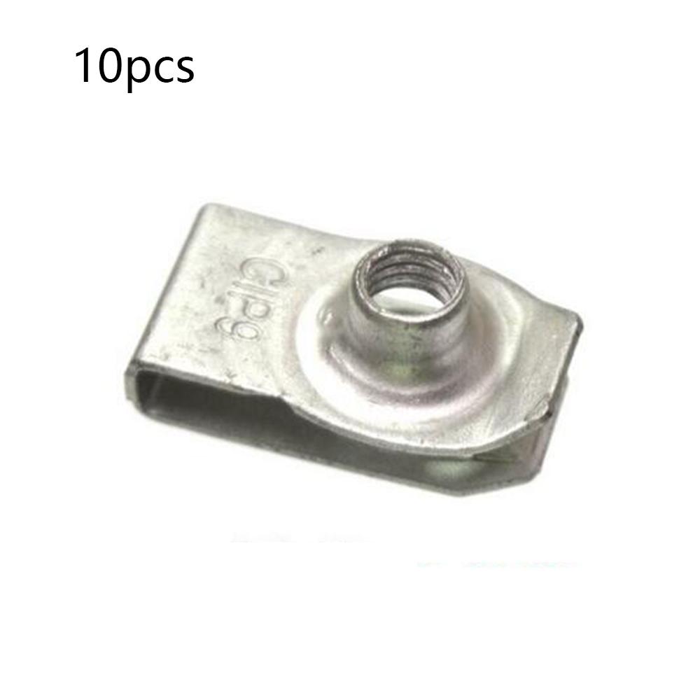 10 шт. 11503714 Экструдированная U-образная гайка для конденсатора к радиатору для Chrysler Ford Jeep