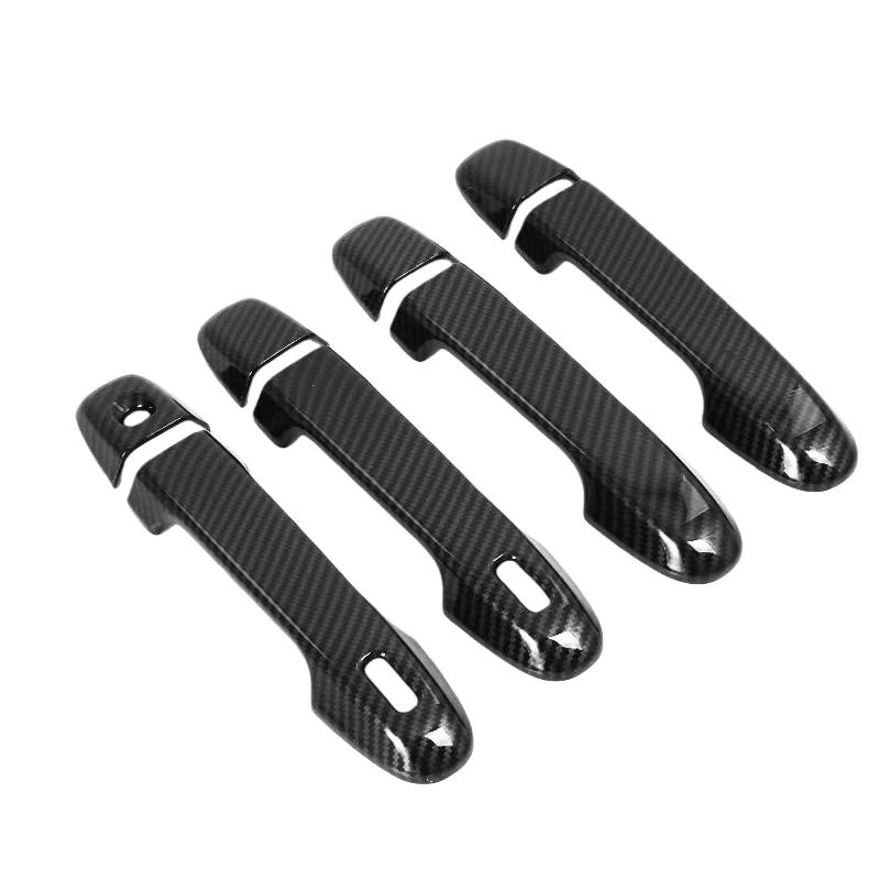 Car Decoration Door Bowl Handle Cover For Toyota Camry 2012-2017 Carbon Fiber Cars Accessories Exterior Styling
