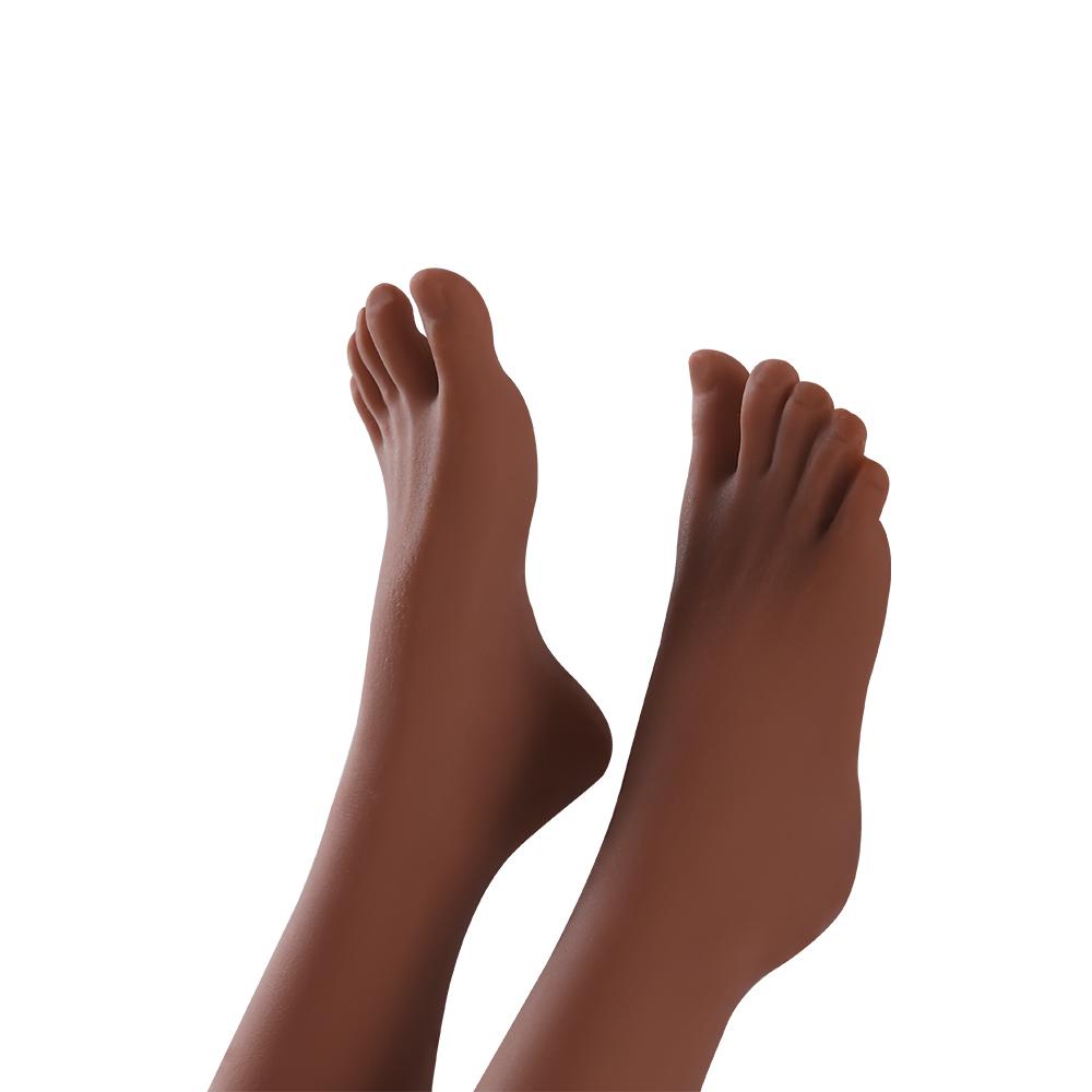 49см Мужская мини-секс-кукла Половина тела Длинная нога Ощущение настоящей кожи Обнаженная Загар Мастурбационный стакан Взрослая эротическая секс-игрушка