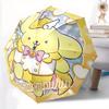 1pc Pom Pom Purin Automatic Opening and Closing Folding - A Good Choice for Gifts, Fashionable and Convenient Umbrella With Cute Cartoon Characters, D
