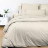 SOLEIL d'OCRE Camille Duvet Cover - Percale Cotton - 220 X 240 Cm - Ecru