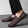 Fashion High Quality Adult Moccasins Brand New Fashion Men Loafers Men Genuine Leather Casual Shoes Men Driving Shoes Male Footwear 2024