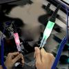 6В 12В 24В для постоянного тока Электрический Автомобильный Тест Вольтметр Длинный Зонд Ручка Лампочка Вольт Ме
