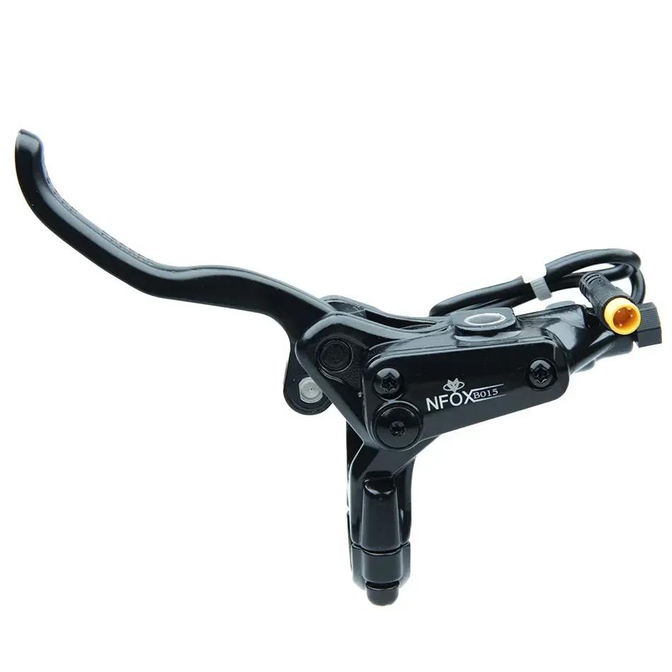4-piston Disc Hydraulic Brake E-bike Folding Mountain Bike Bicycle Power Off Electric Scooter Caliper Handle Lever Accessories