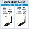 1080P 50M Низкая задержка 5.8G Совместимый с HDMI Передатчик Приемник Зеркальный Адаптер Трансляция Ноутбука ПК Камеры Телефона на Телевизор Проектор Монитор для Офисного Совещания