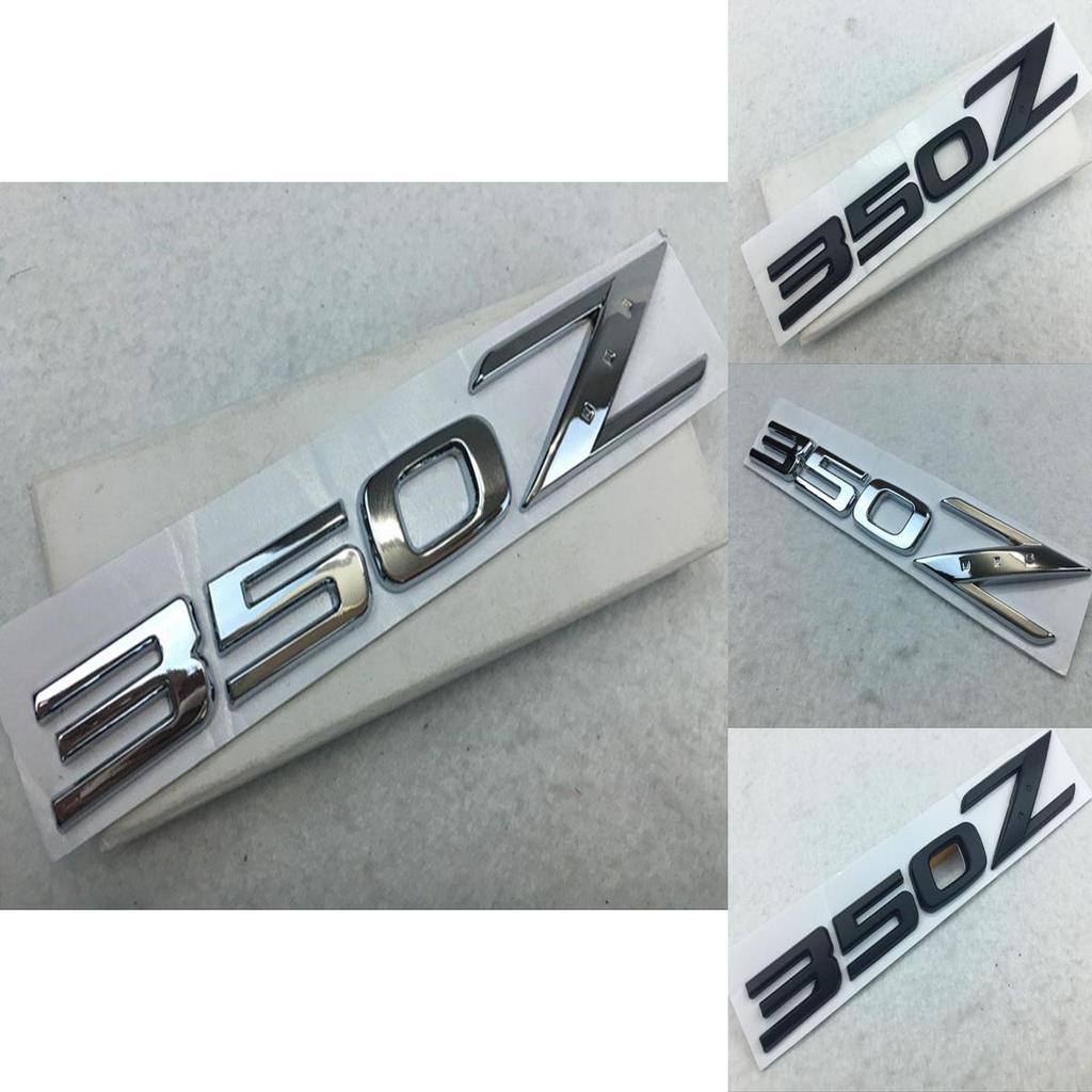 Матовый Новый Черный Эмблема 350z Замена OEM 350 Z Значок Задней Крышки Багажника
