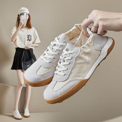 Кроссовки Forrest Gump для женщин, летние, дышащие, новые, стильные, для бега, для студентов, спортивные, маленькие, белые туфли