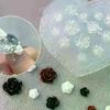 3D Лепестки Цветов Силиконовая Форма для Ногтей Сердце Бант DIY Декор для Маникюра Шаблон для Резьбы по Ногтям Инструменты