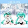Hatsune Figure Miku Model Toy Cute Cat Ears Sitting Table Decoration Doll Figure