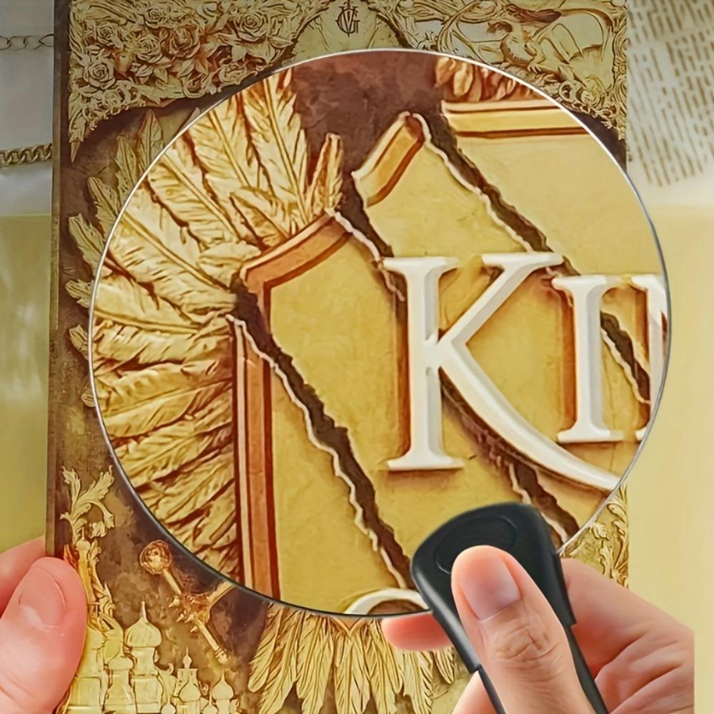 5X Лупа с функцией "свободные руки", Большая лупа с гибким гусиным горлом для ношения на шее, Лупа с линзой 5,12" для чтения, работы вблизи,