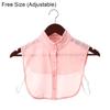 Vintage Detachable Cotton Clothes Accessories Shirt Fake Collar Lapel Blouse Top False Tie
