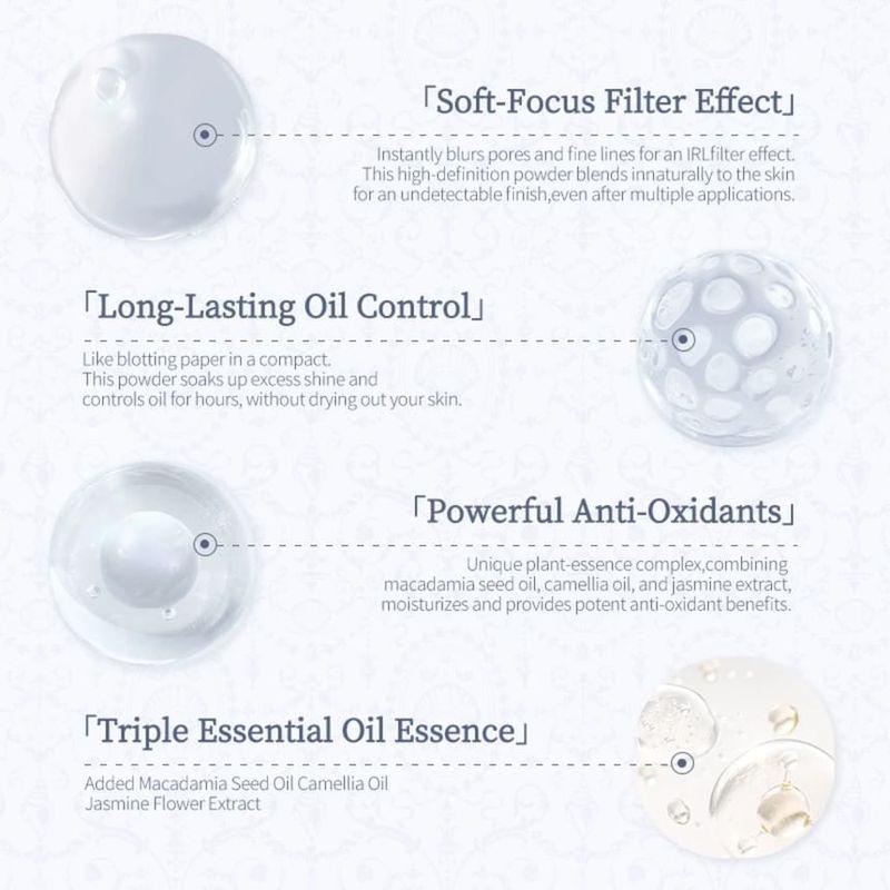 Flower Knows - Запеченная пудра «Жемчуг ракушки» - 2 цвета