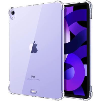 Чехол для iPad AIR 5/4 - Phonillico - Противоударный Мягкий ТПУ Прозрачный - Усиленная Защита - 10,9 дюйма