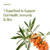 Kapiva Sea Buckthorn Juice 500ml - Pure Nutrient Rich Superfruit Drink For Daily Wellness And Radiant Skin Support