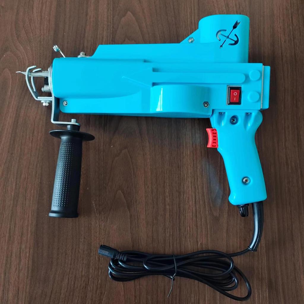 2 в 1 Электрический тафтинговый пистолет для ковров Ручной пистолет Машины для ткачества ковров Флокирующие машины Петлевая ворса Вырезанная ворсовая ворса