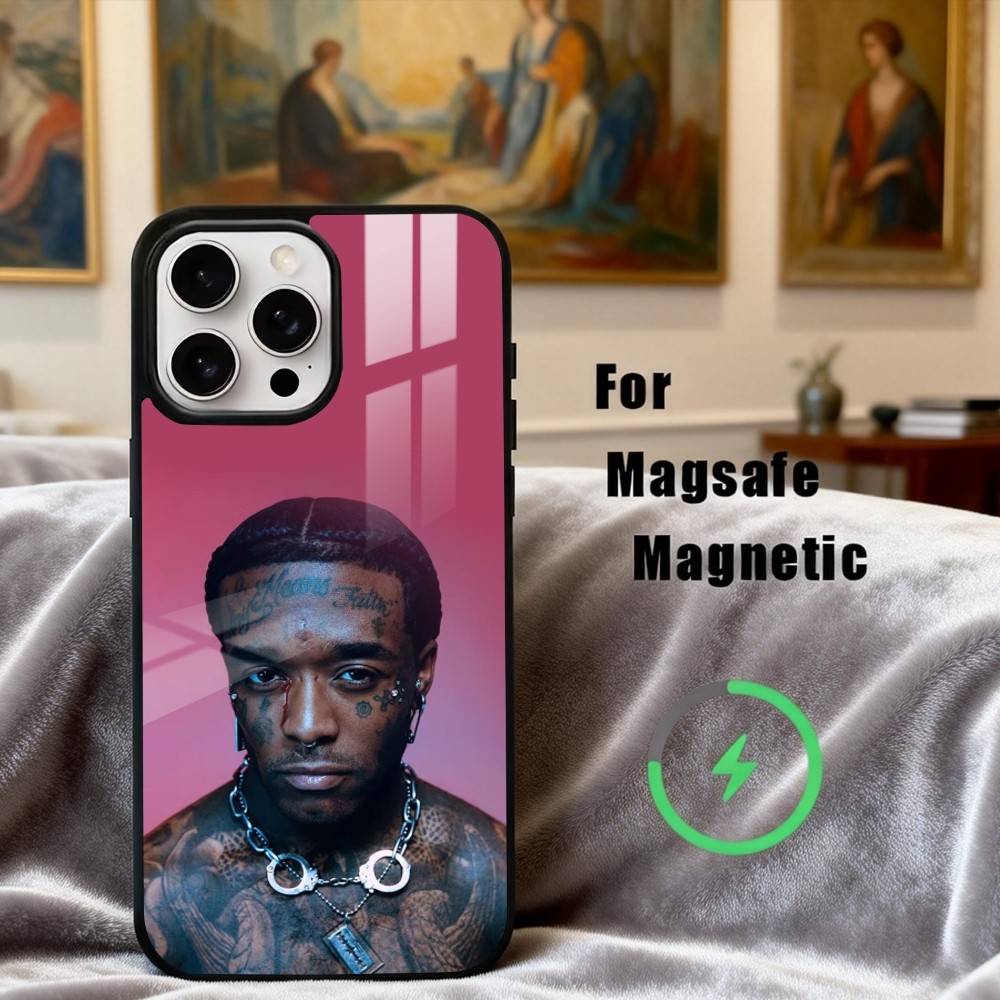 L-Lil U-Uzi-I Талантливый V-Vert Чехол для телефона для iPhone17,16,15,14,13,12,11 Plus,Pro Max Магнитный для Magsafe Беспроводная зарядка