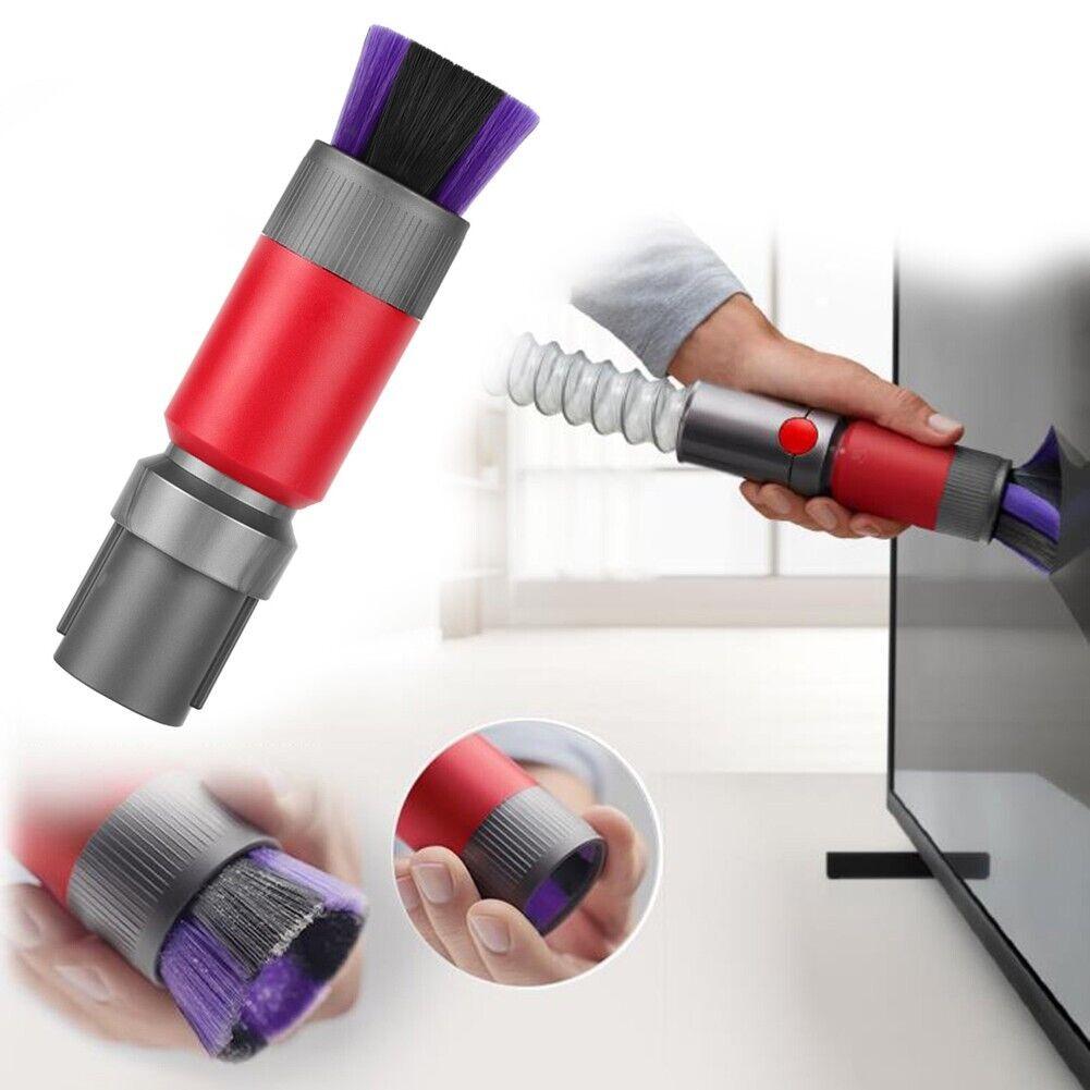 Compatible For Dyson V7 V8 V10 V11 V15 Vacuum Parts Scratch-free Dust Brush Self-Cleaning Soft Bristles