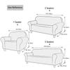 1/2/3-местный чехол для дивана в европейском стиле, мягкие бархатные эластичные чехлы для диванов для гостиной, моющиеся анти-грязные защитные чехлы для мебели