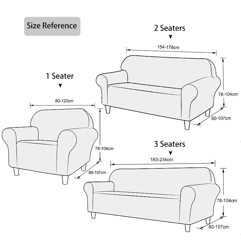 1/2/3-местный чехол для дивана в европейском стиле, мягкие бархатные эластичные чехлы для диванов для гостиной, моющиеся анти-грязные защитные чехлы для мебели