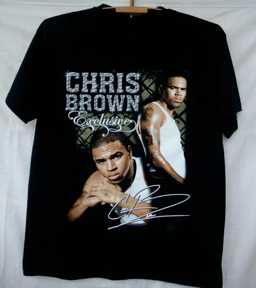 Chris Brown T-Shirt Short Sleeve Signature Unisex All Size Tee S-4XL