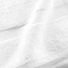 Serviette ou drap de douche - Elegante - 70 x 130 cm - 100% coton - 600 gr/cm² - Blanc