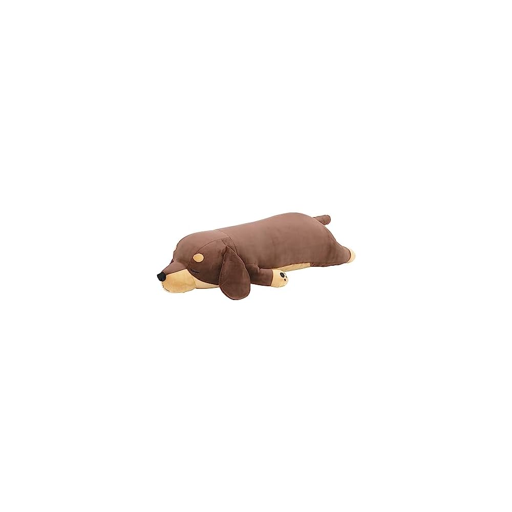 LIV HEART (Livheart) Dugged Pillow - Mu-Nemunemu Animals - Dachshund Choco - Large Size (approx.