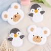 Embroidery Label Cartoon Bear Head Penguin Animal Towel Embroidery Badge Cloth Label Clothing Accessories Hand Sewn Embroidery Cloth Sticker