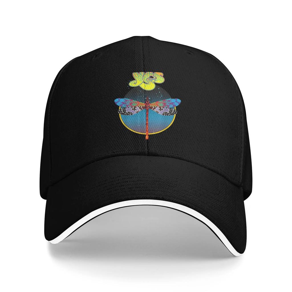 Yessongs Yes Band Baseball Caps Casual Rock Music Legend Sandwich Hat Unisex Women Adjustable Dad Hat Travel Gift
